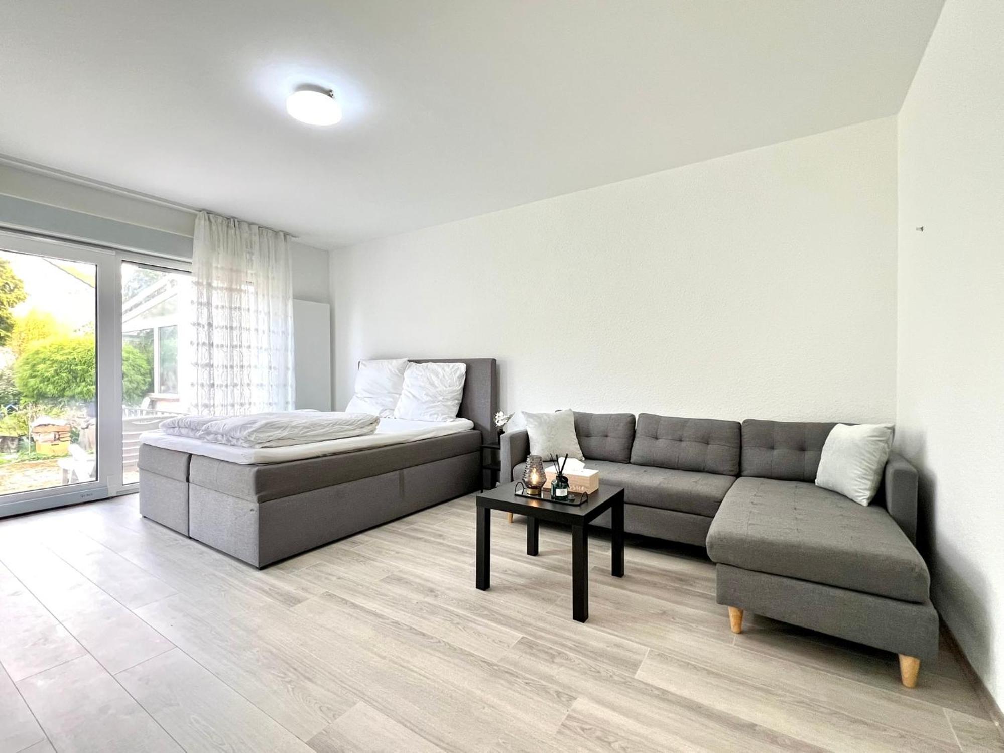 Comfy Apartment Mit Garten In Koeln Luaran gambar