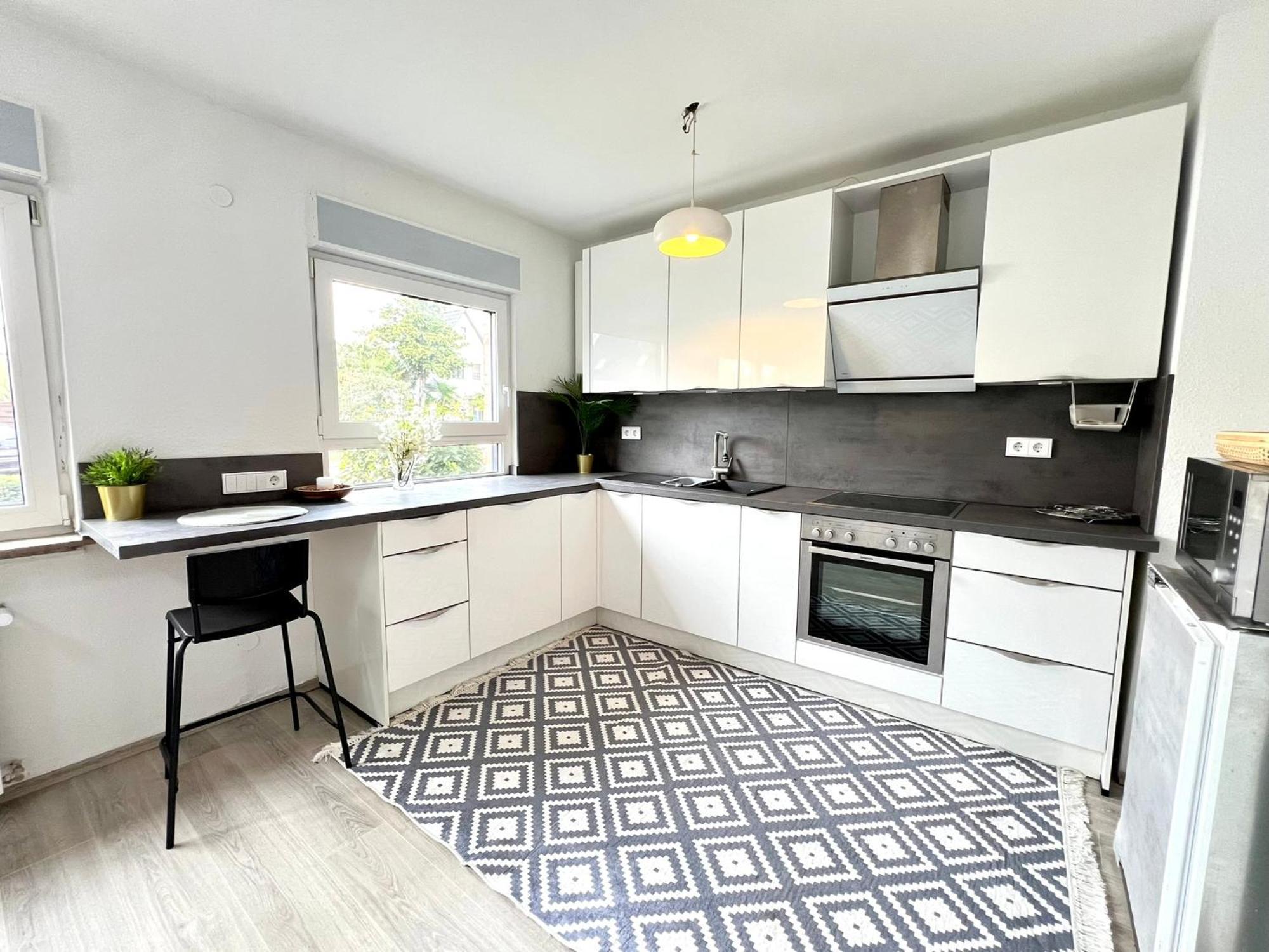 Comfy Apartment Mit Garten In Koeln Luaran gambar
